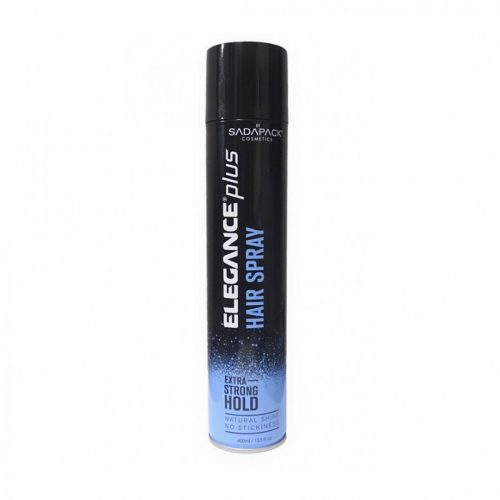 Elegance Plus Hair Spray Extra Strong Blue 400 ml