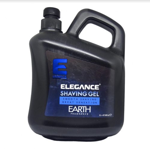 Elegance Plus Shaving Gel (pumpás) Earth 2000 ml