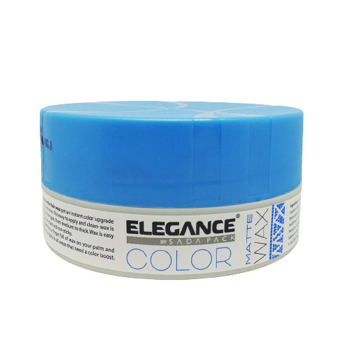 ELEGANCE COLOR MATTE WAX BLUE 140 GR